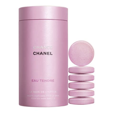 chanel chance eau tendre scented bath tablets|chanel chance eau tendre sample.